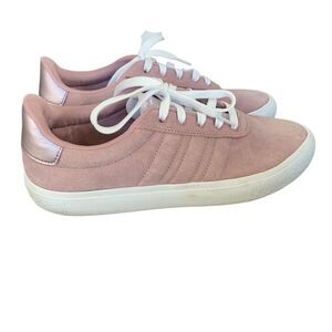 Adidas Vulc Raid3r Skateboarding Sneakers Women's Size 9 Mauve Pink Suede Shoes